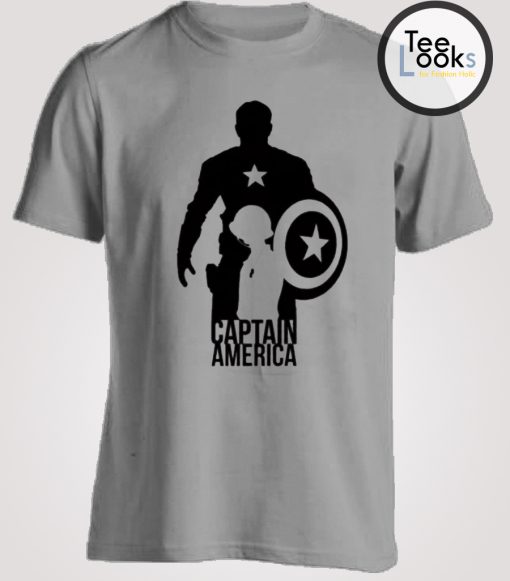 Captain America Silouet T-shirt