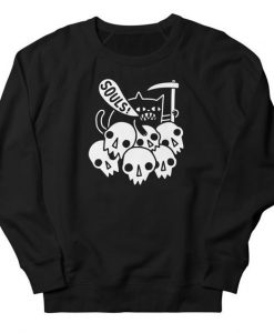 Cat Got Your Soul Sweatshirt DN