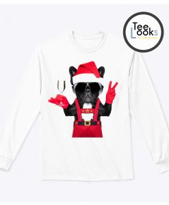 Dog With Santa Costume Sweatshirt