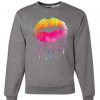Dripping Neon Lips Sweatshirt DN