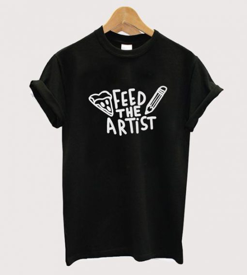 Feed the artist t-shirt DN