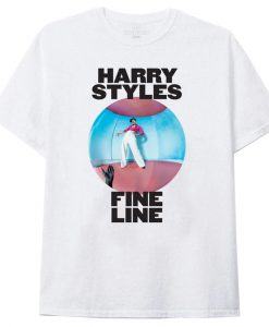 Fine Line White Tshirt AD