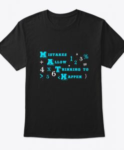 Funny Math Teacher Gift High School Coll T-Shirt TM