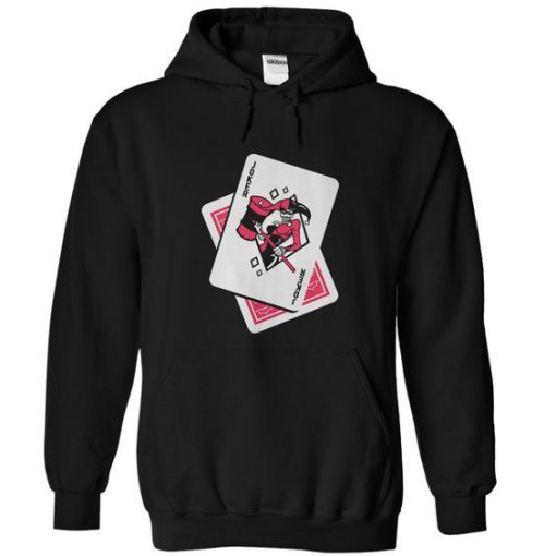 Harley Quinn Card Hoodie DN