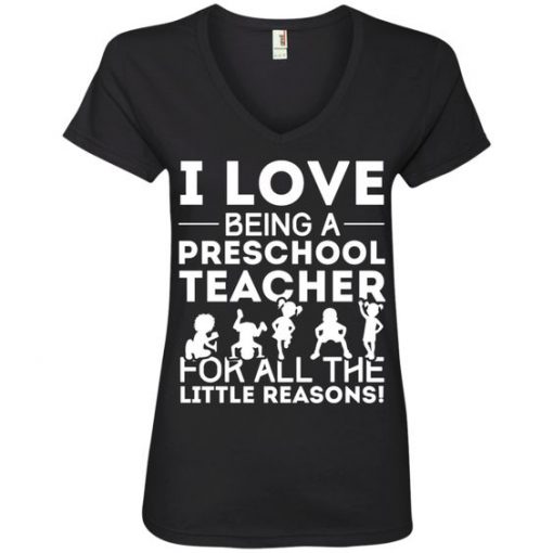 I Love being a Preschool Teacher T-Shirt TM