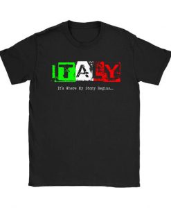 Italy Story T-Shirt TM