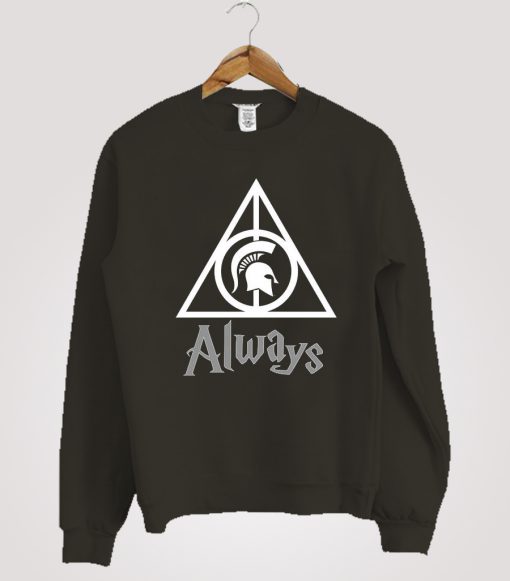 Michigan State Spartans Deathly Hallows Sweatshirt