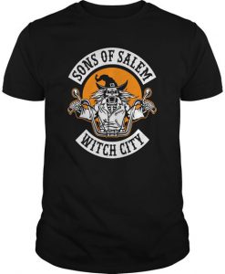 Order this limited edition Sons Of Salem Biker T-Shirt TM