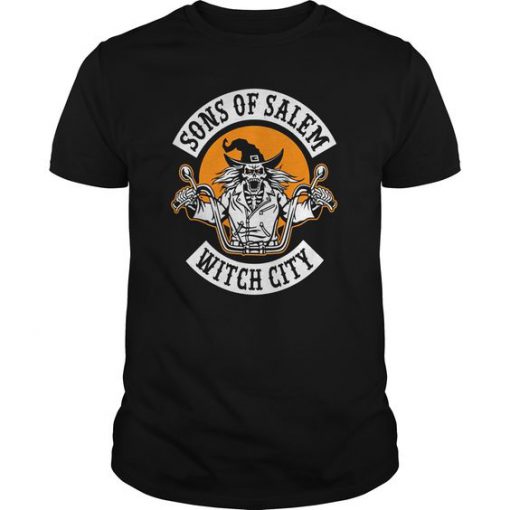 Order this limited edition Sons Of Salem Biker T-Shirt TM
