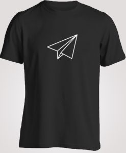 Paper Plane Hooded T-Shirt