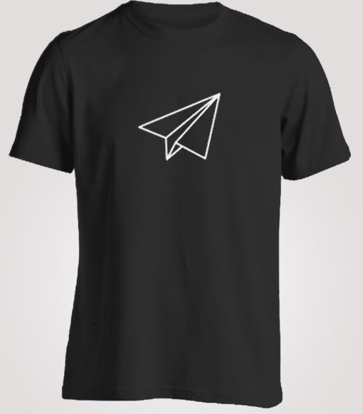 Paper Plane Hooded T-Shirt