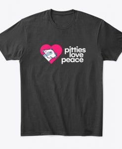 Pitties Love Peace Swag T-Shirt TM