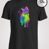 Psychic Psychedelic Cat T-shirt