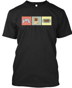 Retro Game Controller Video Games Cool T-Shirt TM