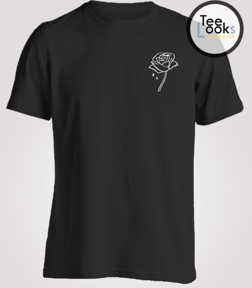 Roses pocket T-shirt