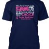 Stay Strong Turner Syndrome Awareness T-Shirt TM