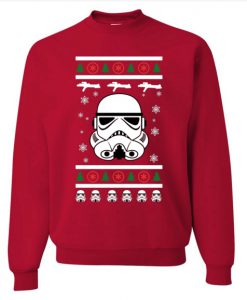 Stormtrooper Christmas _ Mens Christmas Crewneck Sweatshirt AD