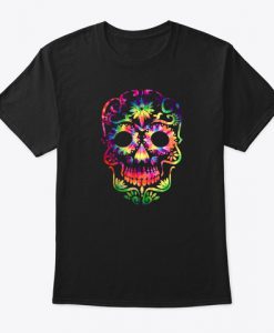 Style Die Sugar Skull T-Shirt Art T-Shirt TM