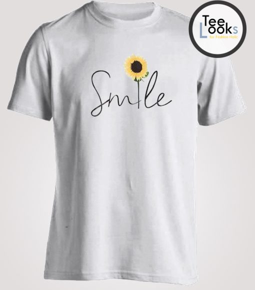 Sun Flower And Smile T-shirt