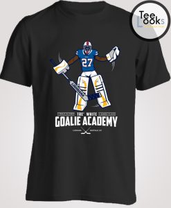 Tre white goalie academy T-shirt
