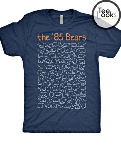 Unique 85 Chicago Bears T-Shirt