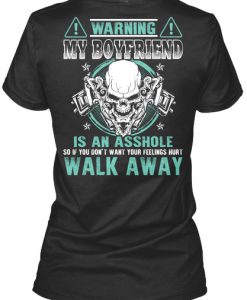 WARNING  MY BOYFRIEND IS T-SHIRT TM