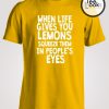 When Lives Give You Lemons