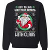 White Claws Christmas Sweater AD