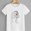 Abstract Figure T-Shirt RE23