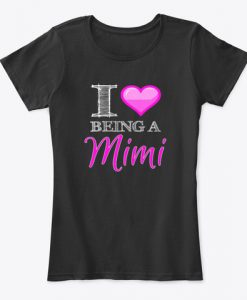 Being a Mimi Heart Love Mi Mi Valentine Women's T-Shirt IGS