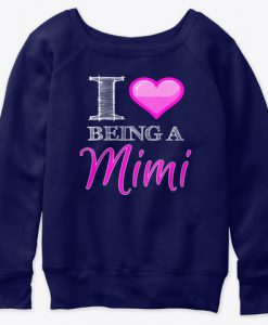 Being a Mimi Heart Love Mi Mi Women's Valentine Sweatshirt IGS