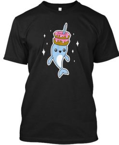 Donuts Kawaii Cute Unicorn T-shirt RE23