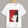 Figure Print Tee Whaite T-Shirt RE23