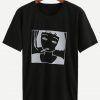 Girl Print Loose T-shirt RE23