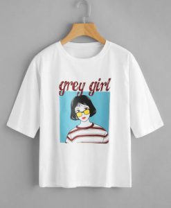 Grey Girl T-Shirt EM31 RE23