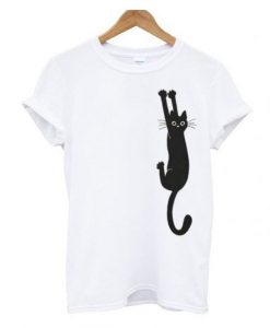 Hanging Cat T-Shirt RE23