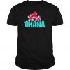 Hawaiian 'ohana Plumeria Art T Shirt RE23