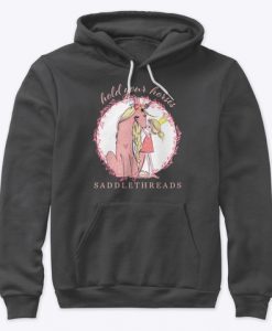Hold Your Horses Valentines Hoodie IGS