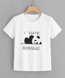 I Hate Morning T shirt RE23