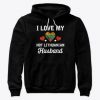 I Love my hot Lithuanian Husband Valentine Hoodie IGS