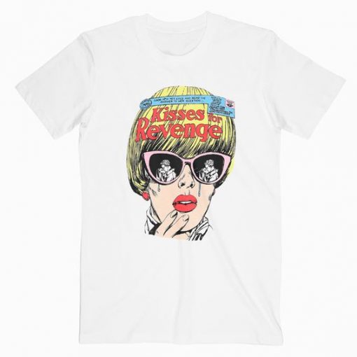 Kisses For Revenge T Shirt Retro RE23