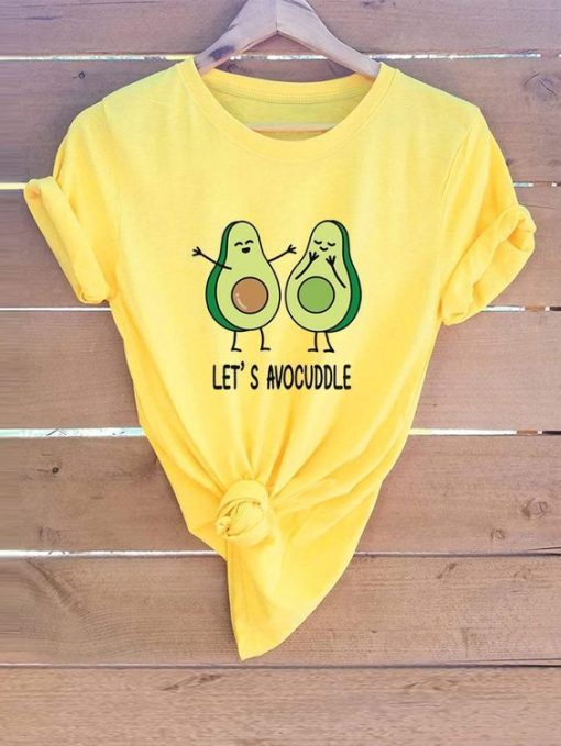 Let's Avocuddle T-Shirt RE23