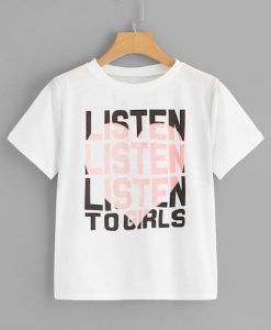 Listen T-Shirt RE23