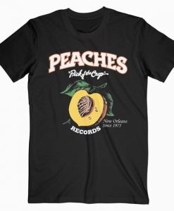 Peaches Records T Shirt RE23