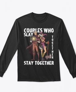 Roleplaying RPG Couple Gift Valentines Sweatshirt IGS