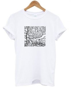 Starry Night T-shirt RE23