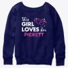 This Girl Loves Her Pickett Family Valentine's Women Sweatshirt IGS