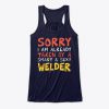 Valentine's Day Welder's Wife Gift Women's Tank Top IGS