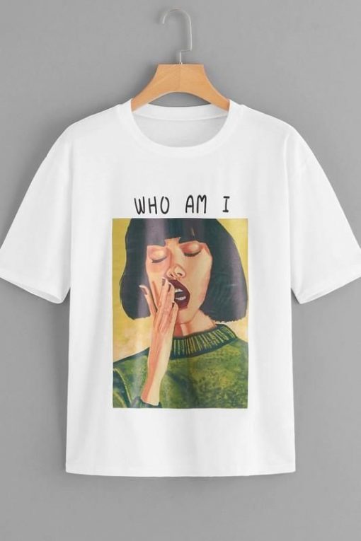 Who Am I Tee Shirt ZNF08 RE23