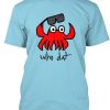 crab with sunglasses T-shirt RE23